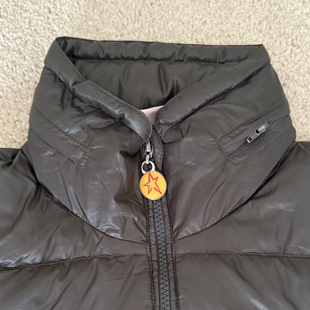 PERFECT MOMENT Gray Quilted women’s merino wool goose down Sweater - Picture 3 of 7